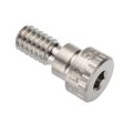 Ampg Shoulder Screw, 3A Thr Sz, 7/16 Thr Lg, 3/16 in Shoulder Lg, 316 Stainless Steel STR60251C03