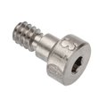 Ampg Shoulder Screw, 3A Thr Sz, 3/16 Thr Lg, 1/8 in Shoulder Lg, 316 Stainless Steel STR60253C02