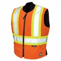 Tough Duck Duck Safety Vest, SV061-ORG-L SV061