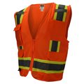 Radians Radians SV6 Two Tone Surveyor Type R Class 2 Mesh Safety Vest SV6-2ZOM-M