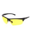 Mcr Safety Safety Glasses, Anti-Fog Lens, Amber Max6, Amber Max 6 Superior Anti Fog T12314P