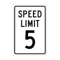 Nmc Speed Limit 5 Sign, TM17G TM17G