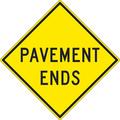 Nmc Pavement Ends Sign TM262K