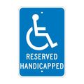 Nmc Reserved Handicapped Sign TM39J