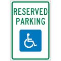 Nmc Reserved Handicapped Parking Ada Sign, TM97G TM97G