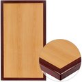 Flash Furniture Two-Tone Cherry/Mahogany Resin Top, 30" x TP-2TONE-3060-GG