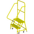 Tri-Arc Step2 Steel Rolling Ladder, W/24"Wx10"D KDSR102242-Y