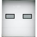 American Garage Door Supply Dock Door Embossed Wht Glvnzd Stl, Painte TSIII-98X90-2W-2STL