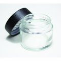 United Scientific Specimen Jar, Screw-Cap, Glass, 2, PK24 UNSPJR02