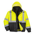 Portwest Hi-Vis 3in1 Premium Bomber Jkt, XL US365