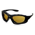 Honeywell Uvex Seismic Seal Eyewear Safety Glasses W/ Espresso Tint Lens/Black Fram UVXS0601X