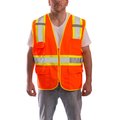 Tingley Job Sight Visibility Vest, Orange V73859