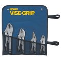 Irwin Original Lckng Plier Set With Case, 4 pcs 71