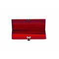 Wright Tool Tool Box Red, Metal w/Chrome Catch - 16- W316