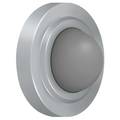 Deltana Convex Flush Bumper 2-3/8" Diameter Satin Chrome WBC238U26D