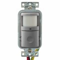 Hubbell Wiring Device-Kellems Occupancy/Vacancy Sensor, PIR, 1200 sq ft WS2000GY