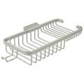 Deltana Wire Basket, 10" Rect/Com With Hook Satin Nickel WBR1051HU15