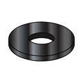 Zoro Select Fender Washer, Fits Bolt Size #10 , Steel Black Oxide Finish, 25000 PK 1016WFB