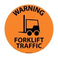 Nmc Warning Forklift Traffic Walk On Floor Sign WFS35