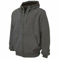 Tough Duck Zip Hoodie, WJ212-CHARL-3XL WJ212