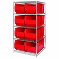 Quantum Storage Systems Shelving Unit, Wire WR5-997RD