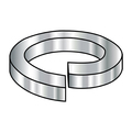 Zoro Select Split Lock Washer, For Screw Size #10 18-8 Stainless Steel, Plain Finish, 2500 PK 10WSH188