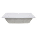 Kingston Brass XVTPN593017C 59" Acrylic Drop In Tub wit, 59.06" L, 29.5" W, White, Acrylic XVTPN593017C