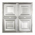 Great Lakes Tin Syracuse Ceiling Tile, 24 in W x 24 in L, 15/16 in Grid Size, 5 PK Y5004