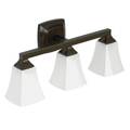 Moen Voss Triple Globe Bath Light Oil Rubbed Bronze YB5163ORB