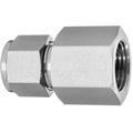 Usa Industrials Instrumentation Fitting -316SS -Female Straight -1/4" Tube x 1/8" NPT ZUSA-TF-YL-27