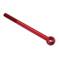 Ampg Rod End, Aluminum, Red Anodized, 3/8"-16 Thrd Sz, 1-1/2 in Thrd Lg, 5-3/8 in Overall Lg Z0018