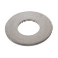 Zoro Select Flat Washer, For Screw Size 1/2" , 316 Stainless Steel Plain Finish, 50 PK Z0547-316