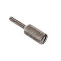Ampg Thumb Screw, #4-40 Thread Size, Slotted, Plain Stainless Steel, 1/2 in Lg Z0738SL