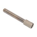 Ampg Thumb Screw, 1/4"-20 Thread Size, Knurl Narrow Head, Plain Stainless Steel, 1-1/2 in Lg Z0783SL
