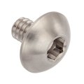 Ampg Binding Screw, 1/4"-20 Thd Sz, 18-8 Stainless Steel, Unfinished Finish Z1840