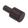 Ampg Rest Button, 1/2X1/2, Steel Black Ox Z2622