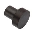 Ampg Rest Button, 1X3/4, Steel Black Ox Z2654