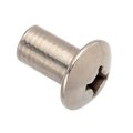 Ampg Combo Barrel, 3/8"-16, 3/4 in Brl Lg, 1/2 in Brl Dia, 18-8 Stainless Steel Unfinished Z4168SS