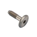 Ampg 5/16"-18 x 50 mm Hex Extra Wide Machine Screw, Nickel Plated Steel Z4494-NI