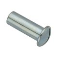 Ampg Barrel Nut, 1/4"-20, 1 in Brl Lg, 3/8 in Brl Dia, Steel Zinc Plated Z4542