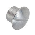 Ampg Barrel Nut, 1/4"-20, 3/8 in Brl Dia, Aluminum Unfinished Z4842