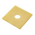 Ampg Square Washer, Fits Bolt Size 1/2 in Fiberglass, Plain Finish Z8344