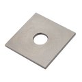 Ampg Square Washer, Fits Bolt Size 1/2 in 18-8 Stainless Steel, Plain Finish Z8928-188