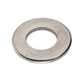 Ampg Flat Washer, Fits Bolt Size 7/8" , Case Hardened Steel Nickel Plated Finish Z9102M
