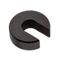 Zoro Select Slotted Washer, Fits Bolt Size #10 Steel, Black Oxide Finish Z9420
