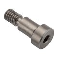 Ampg Shoulder Screw, 2A Thr Sz, 1/2 Thr Lg, 1/2 in Shoulder Lg, Stainless Steel ZR1524-416H