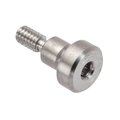 Ampg Shoulder Screw, 6g Thr Sz, 4mm Thr Lg, 3 mm Shoulder Lg, 18-8 Stainless Steel ZR1681-303H