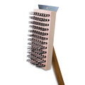 Malish Grill Brush, 12 Rows, 8 Columns, 27" Handle, PK 6 BK-8H