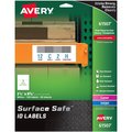 Avery 3-1/4" x 8-3/8" ID Labels for Laser/Inkjet, 150 labels/50 Sheets 7278261507