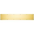 Ives Bright Brass Plate 84003822 84003822